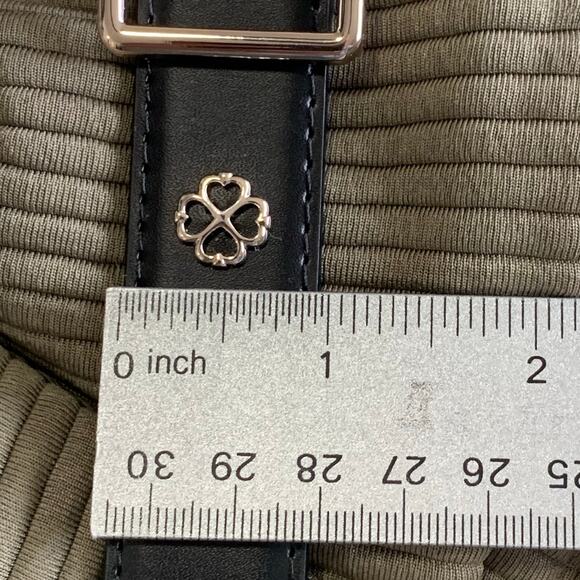 NWT Kate Spade Belt Leather Women Small Black Minimalist Staple Capsule MSRP $58 - Picture 7 of 10